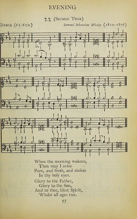 The Oxford Hymn Book page 56