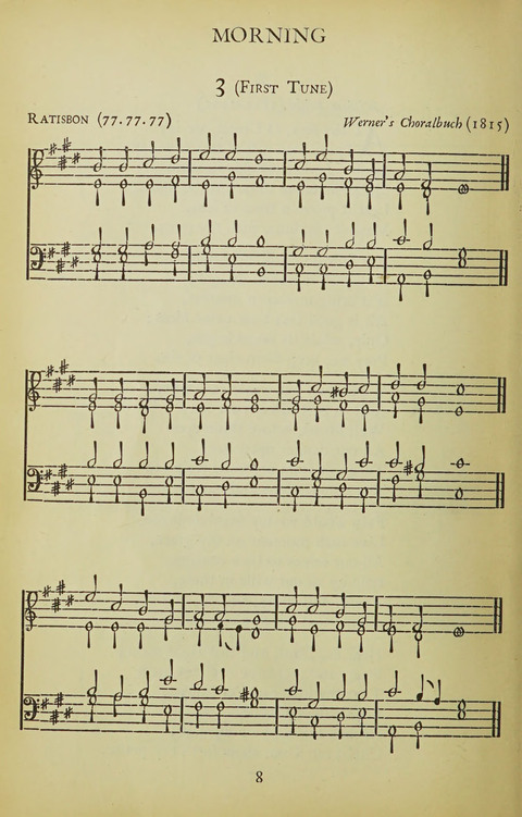 The Oxford Hymn Book page 7