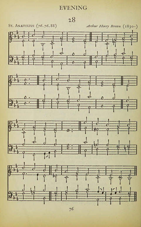 The Oxford Hymn Book page 75