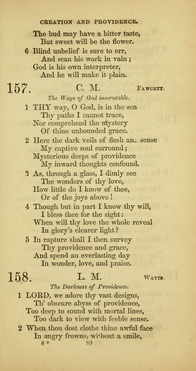 The Psalmody: a collection of hymns for public and social worship page 156
