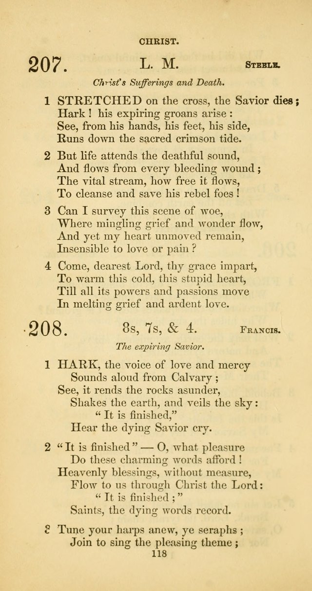 The Psalmody: a collection of hymns for public and social worship page 185
