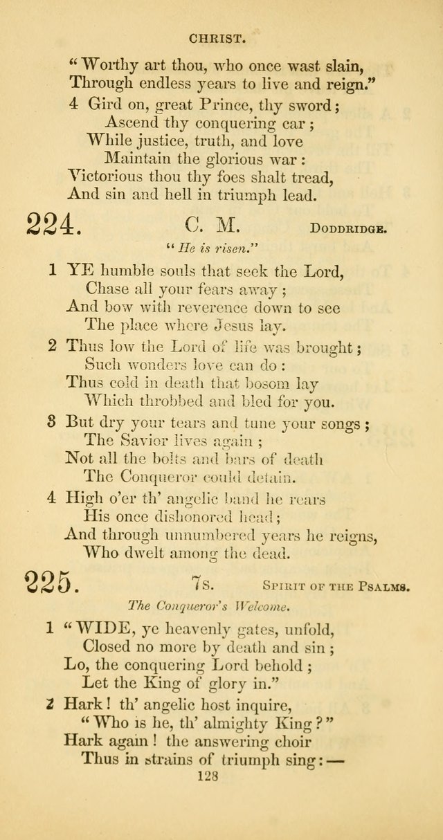 The Psalmody: a collection of hymns for public and social worship page 195