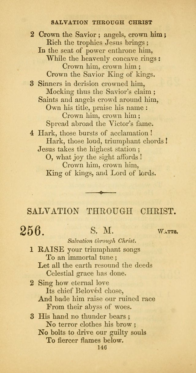 The Psalmody: a collection of hymns for public and social worship page 213