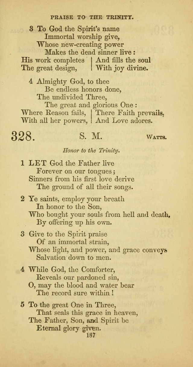 The Psalmody: a collection of hymns for public and social worship page 254