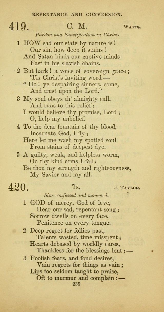 The Psalmody: a collection of hymns for public and social worship page 306