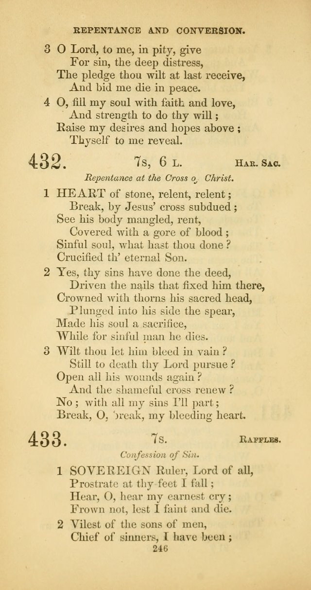 The Psalmody: a collection of hymns for public and social worship page 313