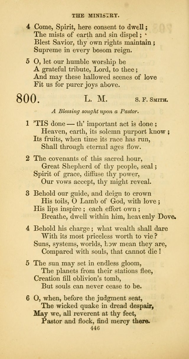 The Psalmody: a collection of hymns for public and social worship page 513
