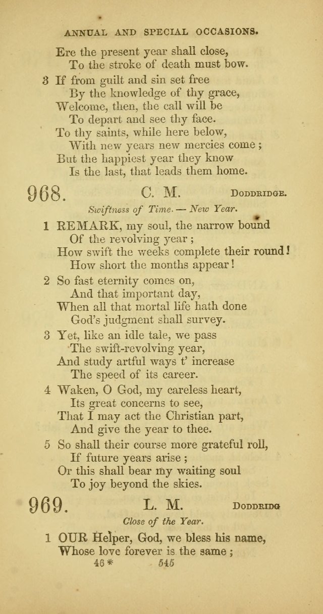 The Psalmody: a collection of hymns for public and social worship page 612