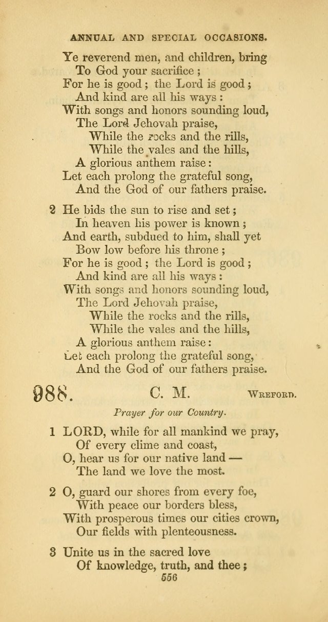 The Psalmody: a collection of hymns for public and social worship page 623