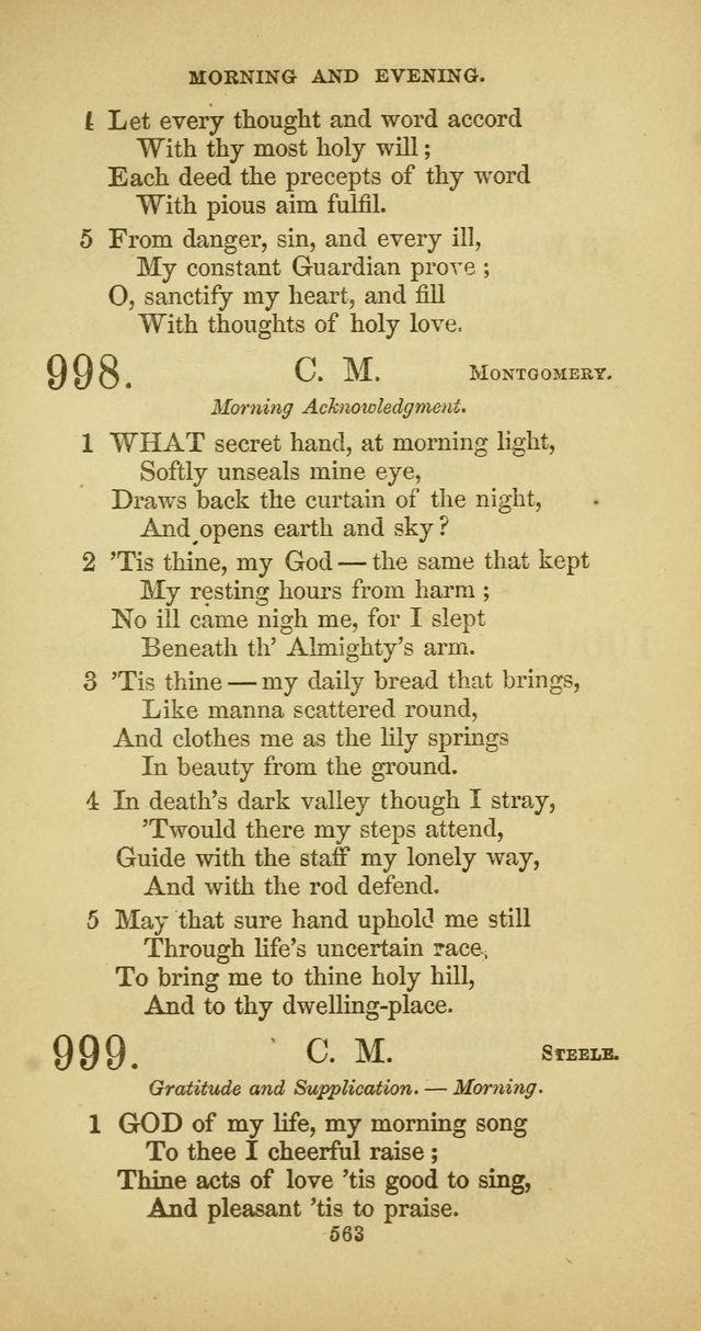 The Psalmody: a collection of hymns for public and social worship page 630