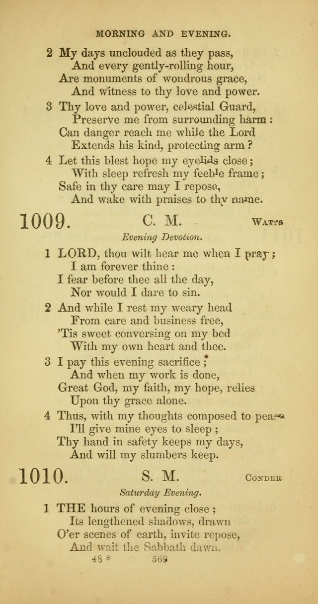 The Psalmody: a collection of hymns for public and social worship page 636