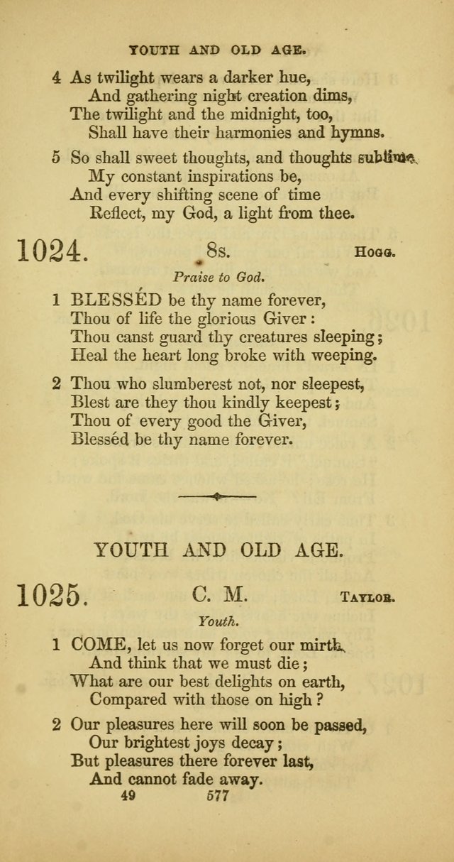 The Psalmody: a collection of hymns for public and social worship page 644