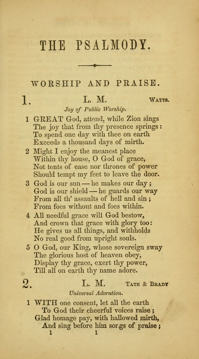 The Psalmody: a collection of hymns for public and social worship page 68