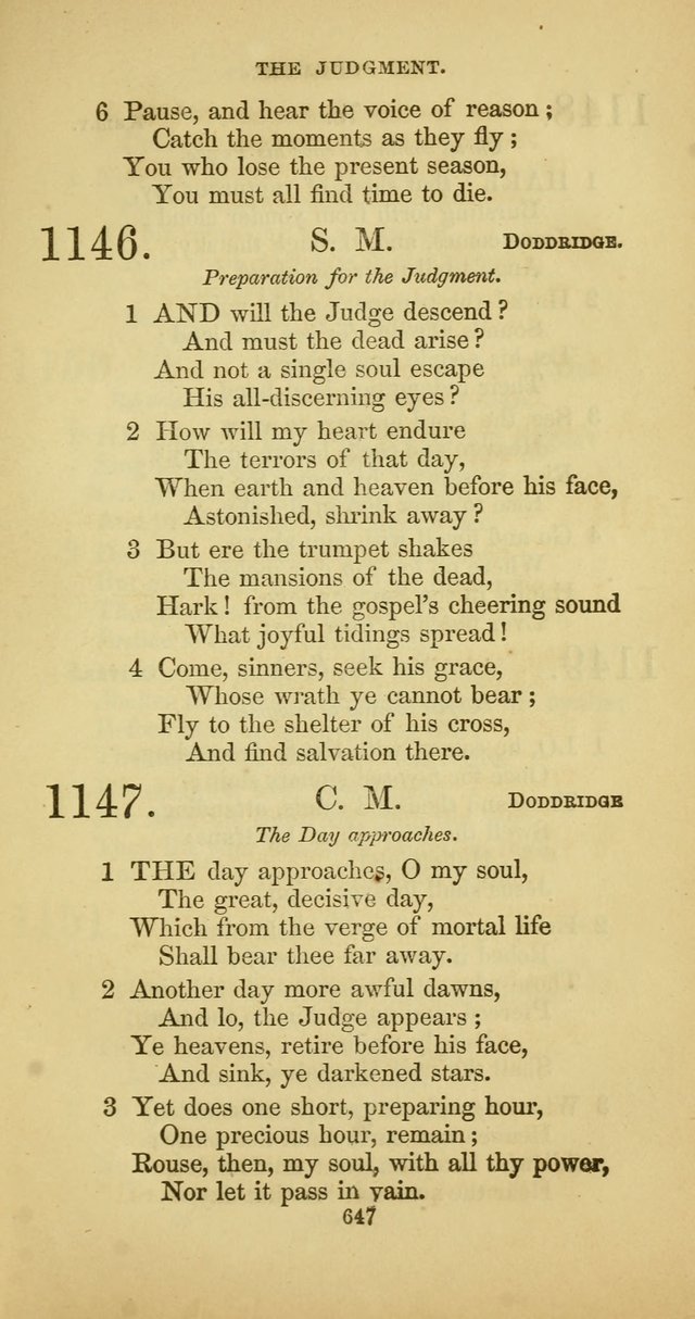 The Psalmody: a collection of hymns for public and social worship page 714