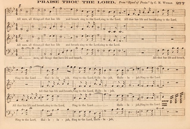 The Palm: a collection of sacred music, for choirs, singing schools and conventions page 277