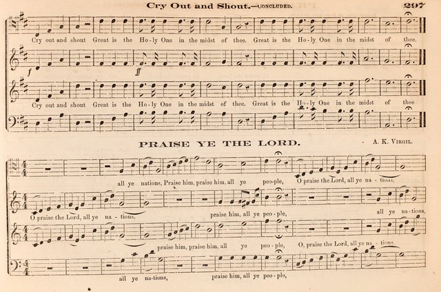 The Palm: a collection of sacred music, for choirs, singing schools and conventions page 297