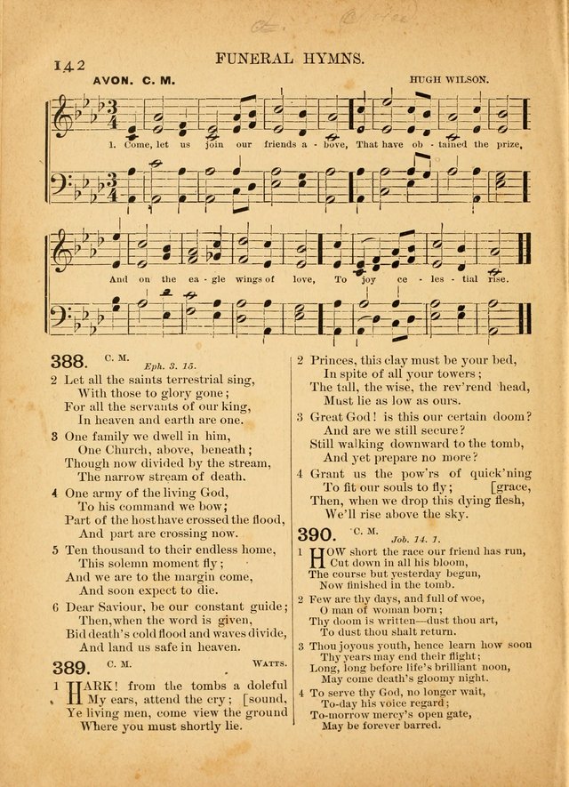 The Primitive Baptist Hymnal: a choice collection of hymns and tunes of early and late composition page 142