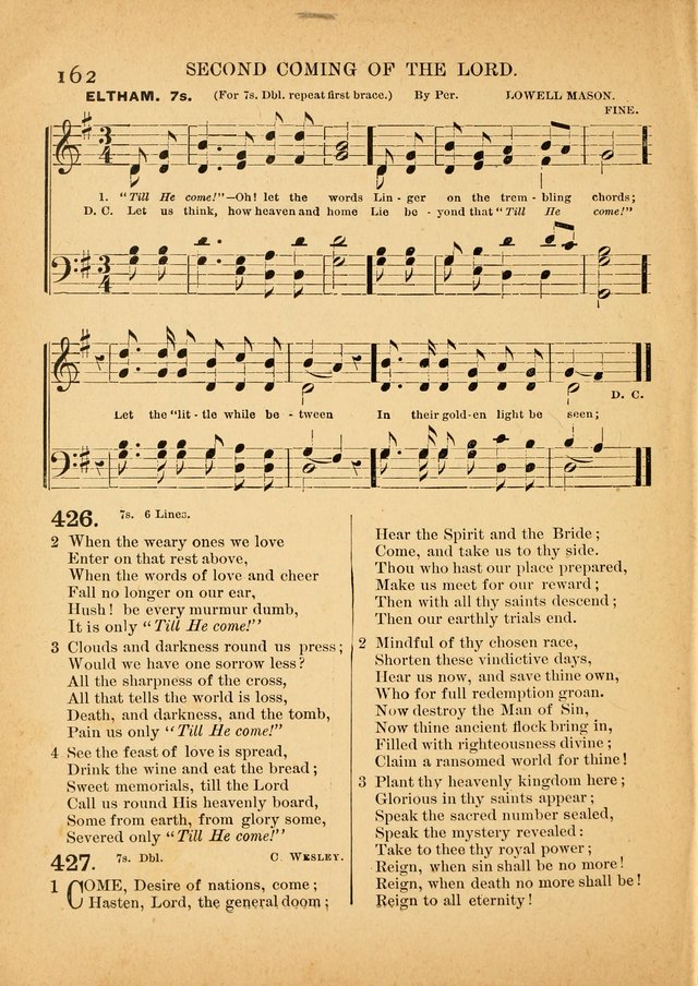 The Primitive Baptist Hymnal: a choice collection of hymns and tunes of early and late composition page 162