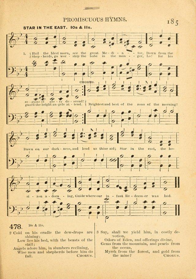 The Primitive Baptist Hymnal: a choice collection of hymns and tunes of early and late composition page 185