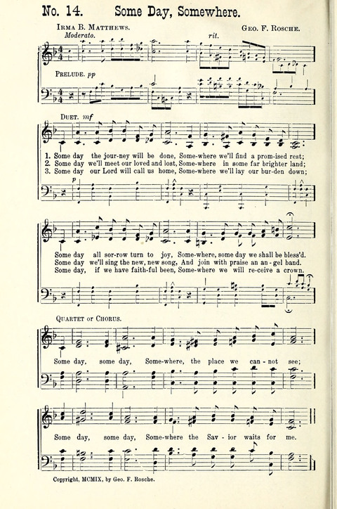 Perlen und Blüthen: Liederbuch zum Gebrauch in der Deutsch-Amerikanischen Sonntags-Schule page 204