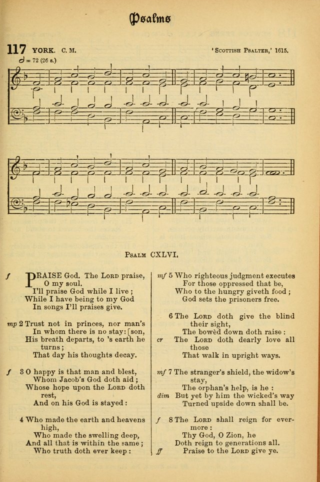 The Presbyterian Book of Praise: approved and commended by the General Assembly of the Presbyterian Church in Canada; With tunes; Part I. Selections from the Psalter. Part II. The Hymnal, rev, and en. page 111