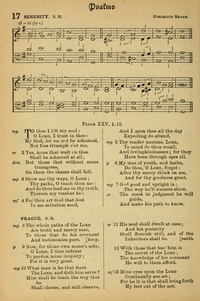 The Presbyterian Book of Praise: approved and commended by the General Assembly of the Presbyterian Church in Canada; With tunes; Part I. Selections from the Psalter. Part II. The Hymnal, rev, and en. page 18