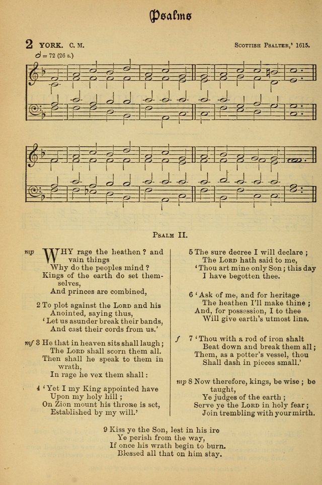 The Presbyterian Book of Praise: approved and commended by the General Assembly of the Presbyterian Church in Canada; With tunes; Part I. Selections from the Psalter. Part II. The Hymnal, rev, and en. page 2