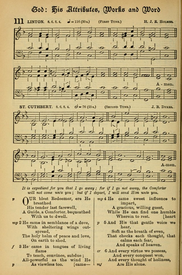 The Presbyterian Book of Praise: approved and commended by the General Assembly of the Presbyterian Church in Canada; With tunes; Part I. Selections from the Psalter. Part II. The Hymnal, rev, and en. page 230