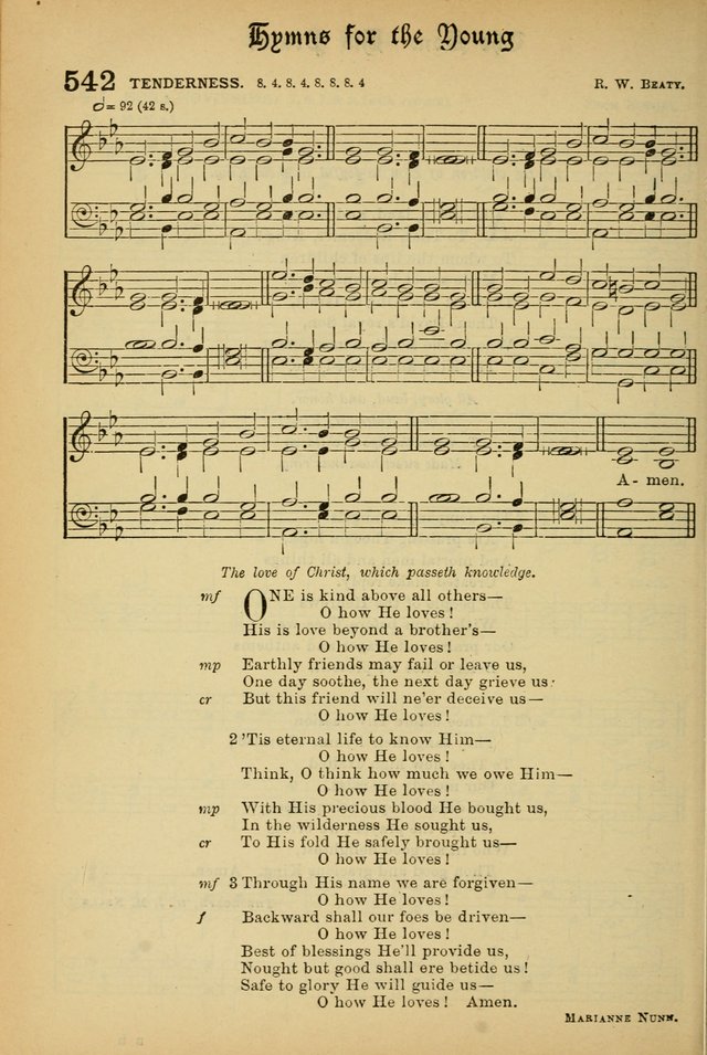 The Presbyterian Book of Praise: approved and commended by the General Assembly of the Presbyterian Church in Canada; With tunes; Part I. Selections from the Psalter. Part II. The Hymnal, rev, and en. page 732