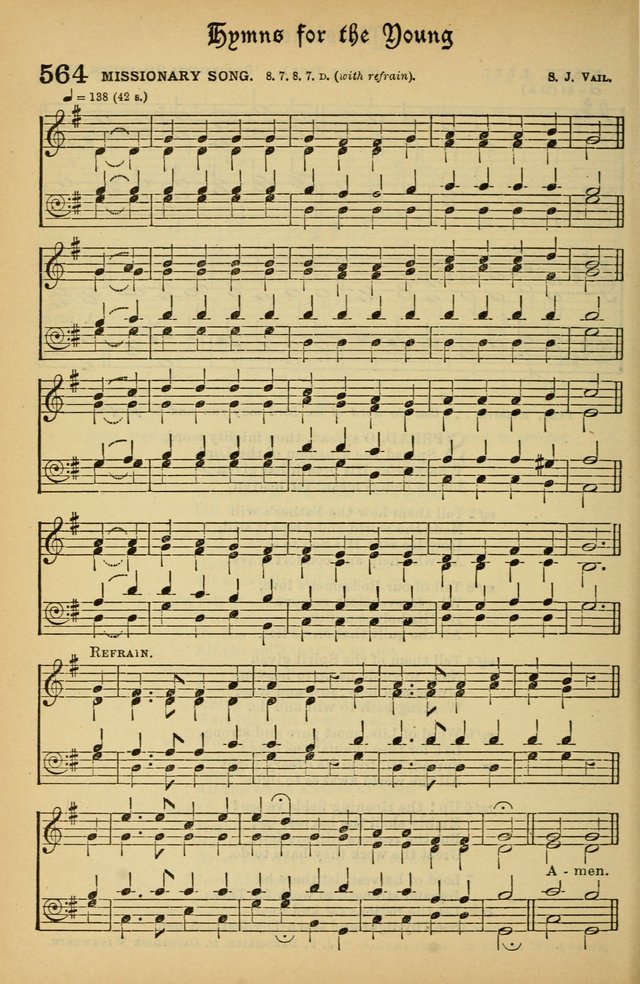 The Presbyterian Book of Praise: approved and commended by the General Assembly of the Presbyterian Church in Canada; With tunes; Part I. Selections from the Psalter. Part II. The Hymnal, rev, and en. page 760