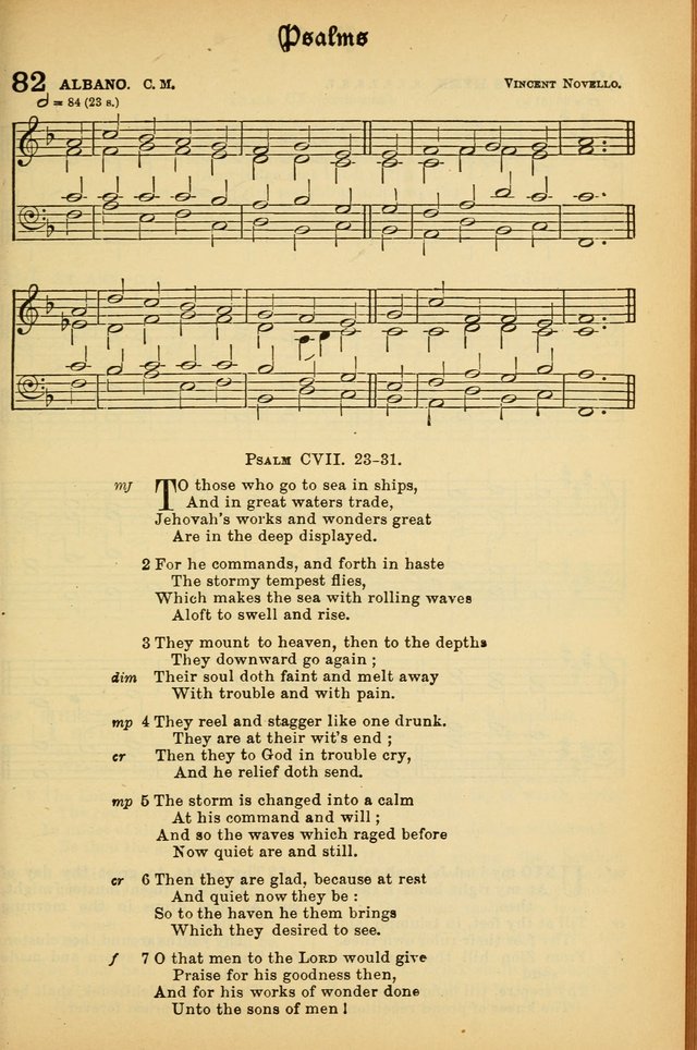 The Presbyterian Book of Praise: approved and commended by the General Assembly of the Presbyterian Church in Canada; With tunes; Part I. Selections from the Psalter. Part II. The Hymnal, rev, and en. page 81