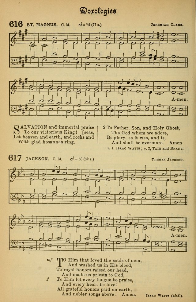The Presbyterian Book of Praise: approved and commended by the General Assembly of the Presbyterian Church in Canada; With tunes; Part I. Selections from the Psalter. Part II. The Hymnal, rev, and en. page 810