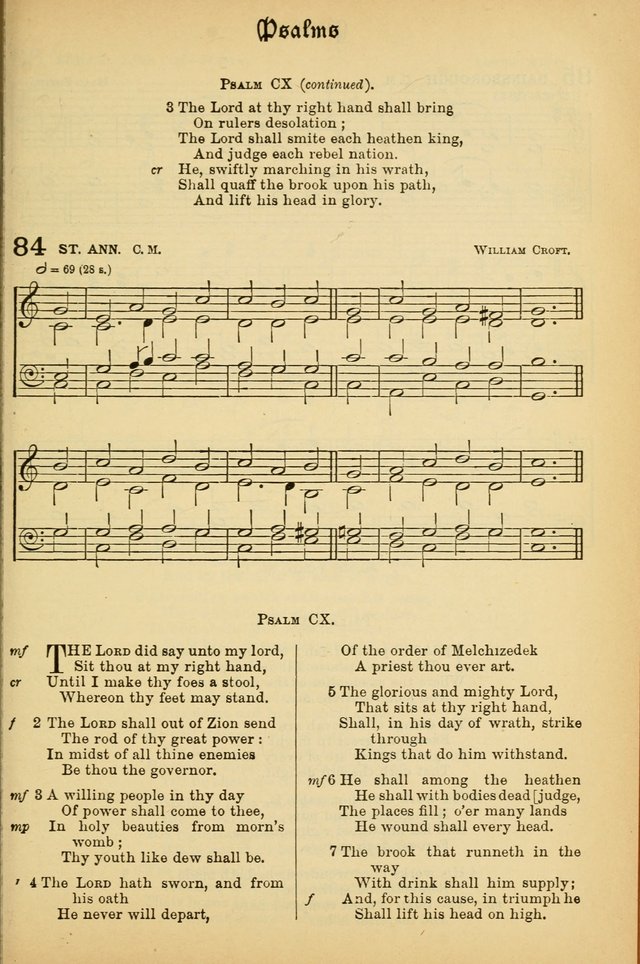 The Presbyterian Book of Praise: approved and commended by the General Assembly of the Presbyterian Church in Canada; With tunes; Part I. Selections from the Psalter. Part II. The Hymnal, rev, and en. page 83