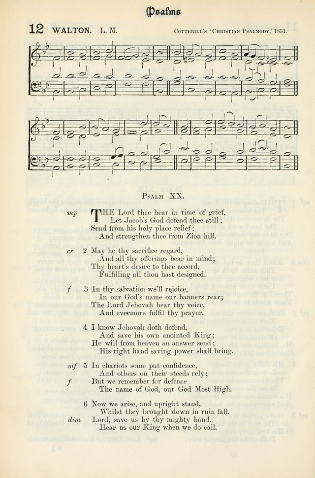 The Presbyterian Book of Praise: approved and commended by the General Assembly of the Presbyterian Church in Canada, with Tunes page 10