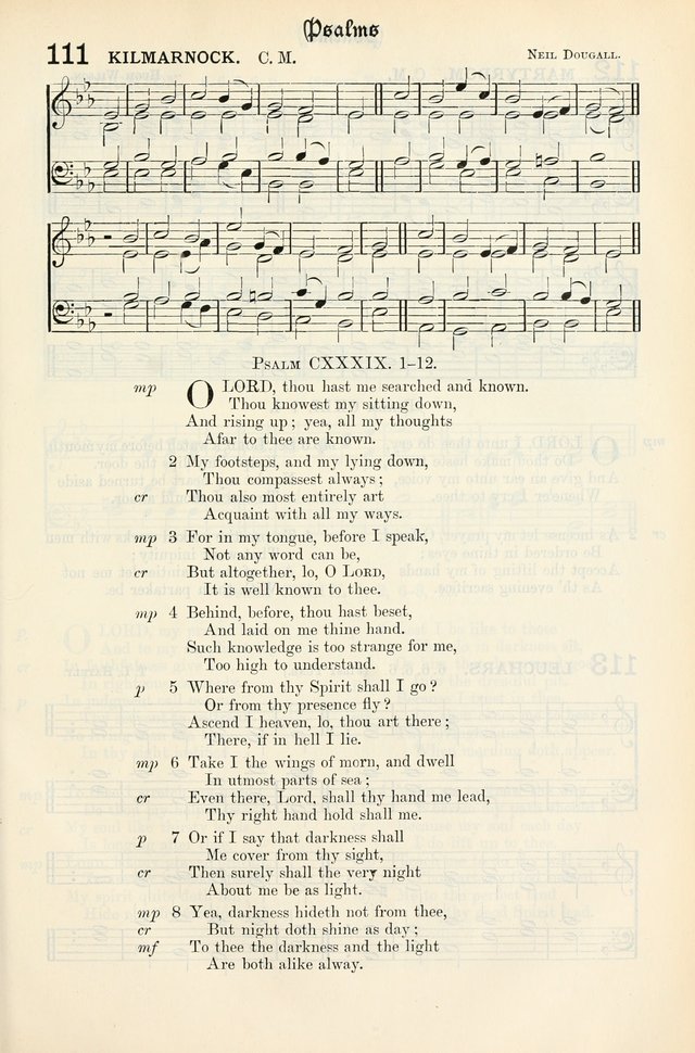 The Presbyterian Book of Praise: approved and commended by the General Assembly of the Presbyterian Church in Canada, with Tunes page 101