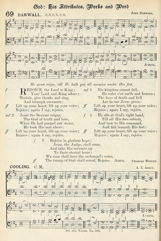 The Presbyterian Book of Praise: approved and commended by the General Assembly of the Presbyterian Church in Canada, with Tunes page 182