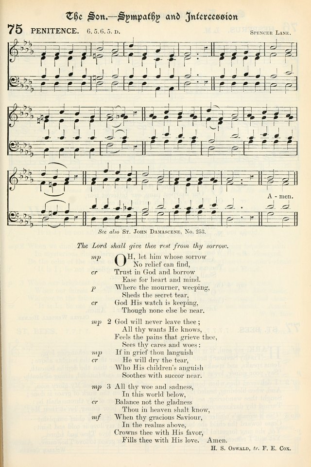 The Presbyterian Book of Praise: approved and commended by the General Assembly of the Presbyterian Church in Canada, with Tunes page 187