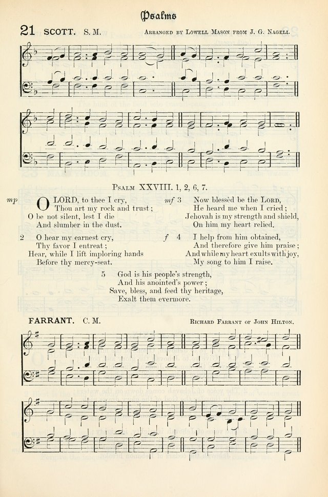 The Presbyterian Book of Praise: approved and commended by the General Assembly of the Presbyterian Church in Canada, with Tunes page 19