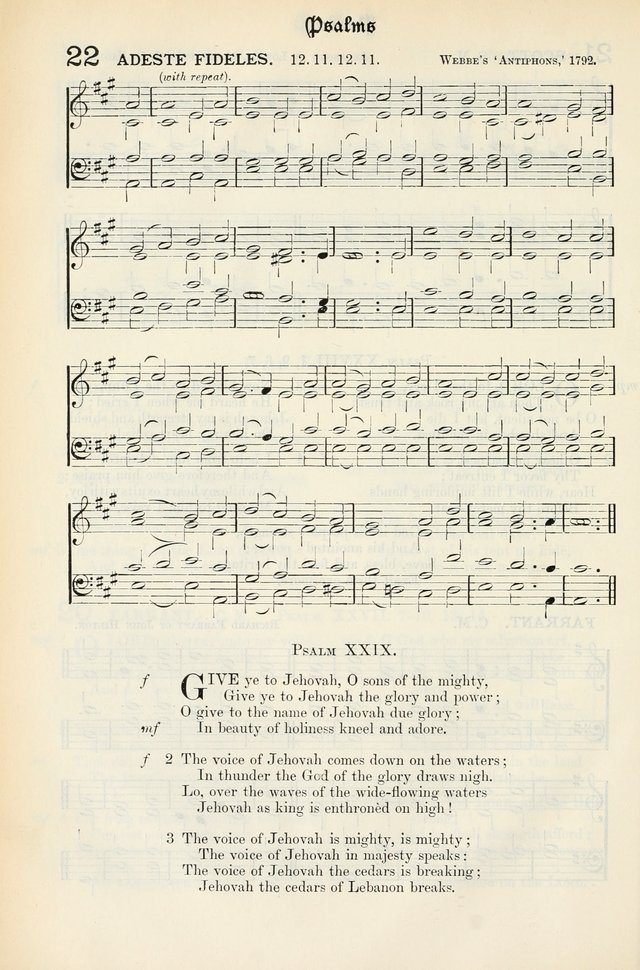 The Presbyterian Book of Praise: approved and commended by the General Assembly of the Presbyterian Church in Canada, with Tunes page 20