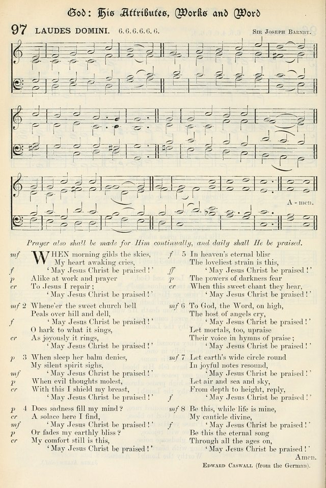 The Presbyterian Book of Praise: approved and commended by the General Assembly of the Presbyterian Church in Canada, with Tunes page 208