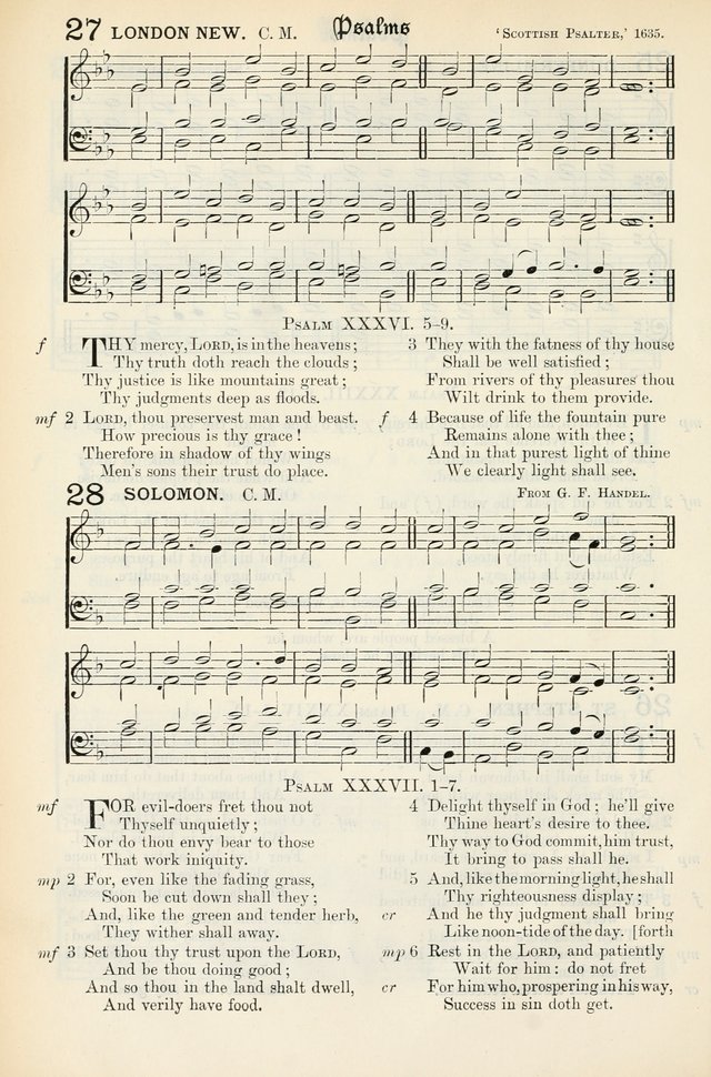 The Presbyterian Book of Praise: approved and commended by the General Assembly of the Presbyterian Church in Canada, with Tunes page 24