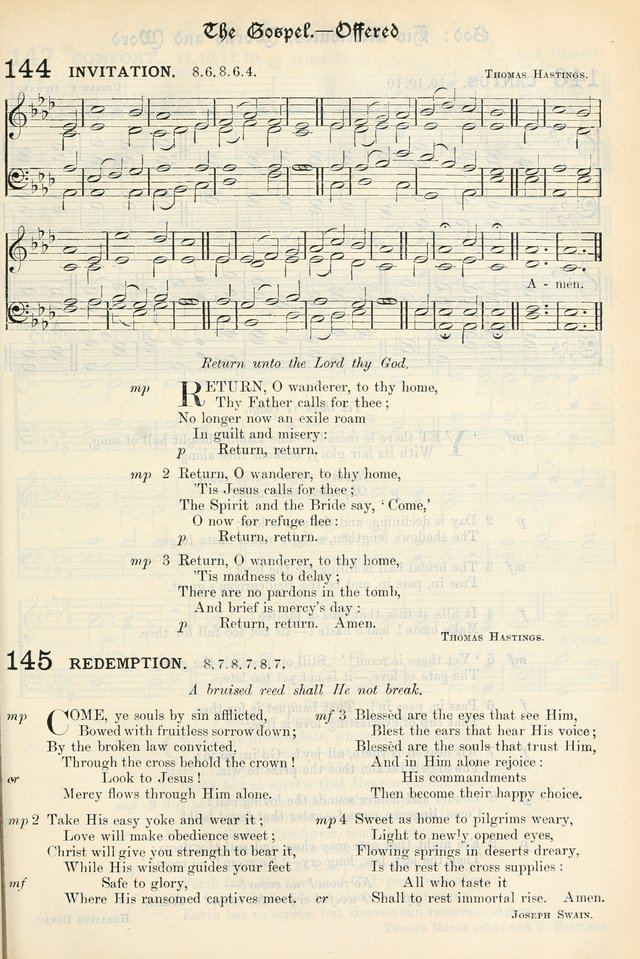 The Presbyterian Book of Praise: approved and commended by the General Assembly of the Presbyterian Church in Canada, with Tunes page 251