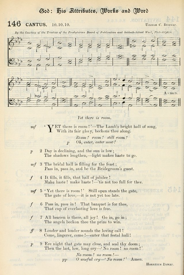The Presbyterian Book of Praise: approved and commended by the General Assembly of the Presbyterian Church in Canada, with Tunes page 252
