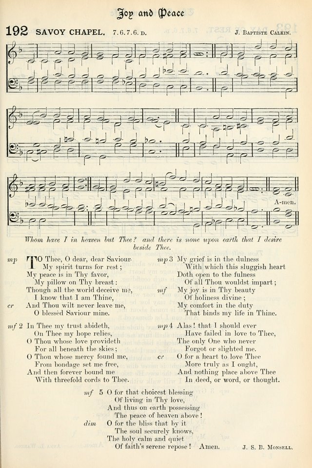 The Presbyterian Book of Praise: approved and commended by the General Assembly of the Presbyterian Church in Canada, with Tunes page 299