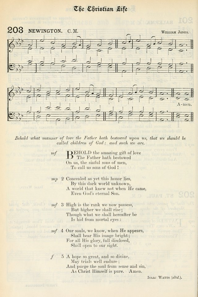 The Presbyterian Book of Praise: approved and commended by the General Assembly of the Presbyterian Church in Canada, with Tunes page 308