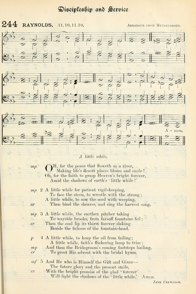 The Presbyterian Book of Praise: approved and commended by the General Assembly of the Presbyterian Church in Canada, with Tunes page 347