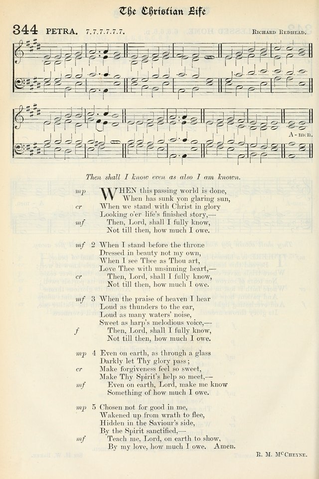 The Presbyterian Book of Praise: approved and commended by the General Assembly of the Presbyterian Church in Canada, with Tunes page 440