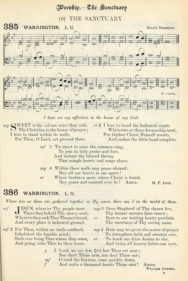 The Presbyterian Book of Praise: approved and commended by the General Assembly of the Presbyterian Church in Canada, with Tunes page 485