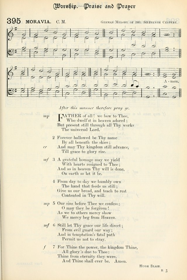 The Presbyterian Book of Praise: approved and commended by the General Assembly of the Presbyterian Church in Canada, with Tunes page 495