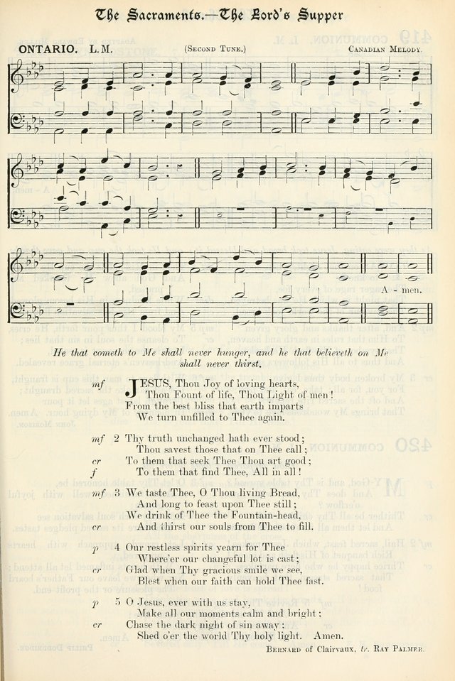 The Presbyterian Book of Praise: approved and commended by the General Assembly of the Presbyterian Church in Canada, with Tunes page 517